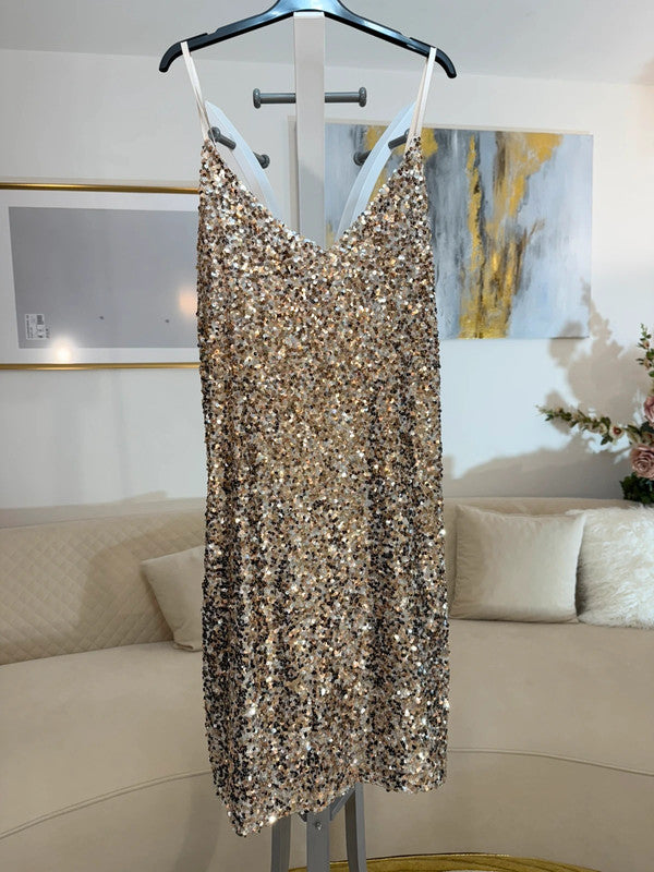 Vestito con paillettes