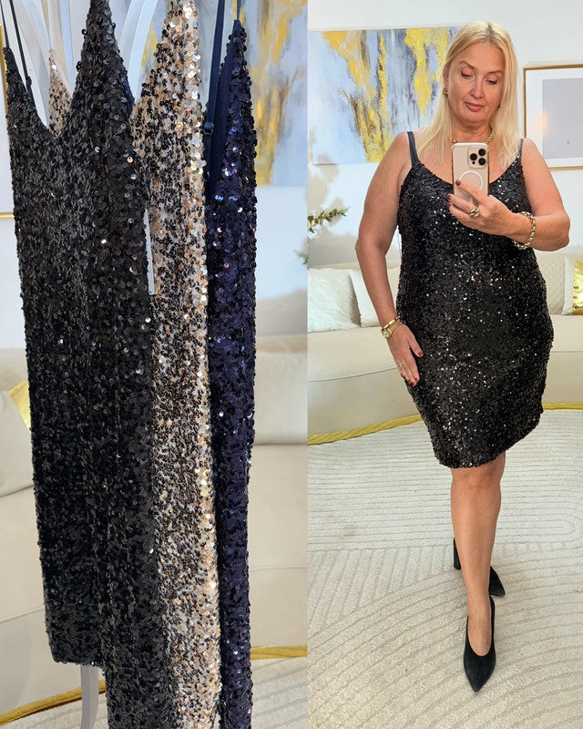 Vestito con paillettes