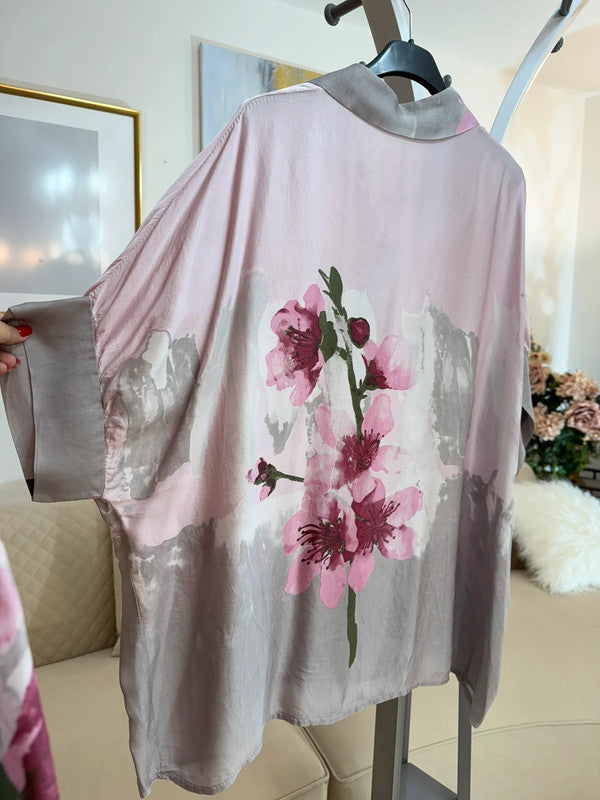 Completo blusa + pantalone viscosa floreale 🌸