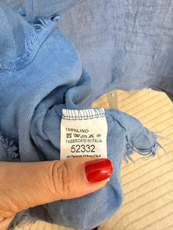 Cardigan oversize lino Made in Italy 💙