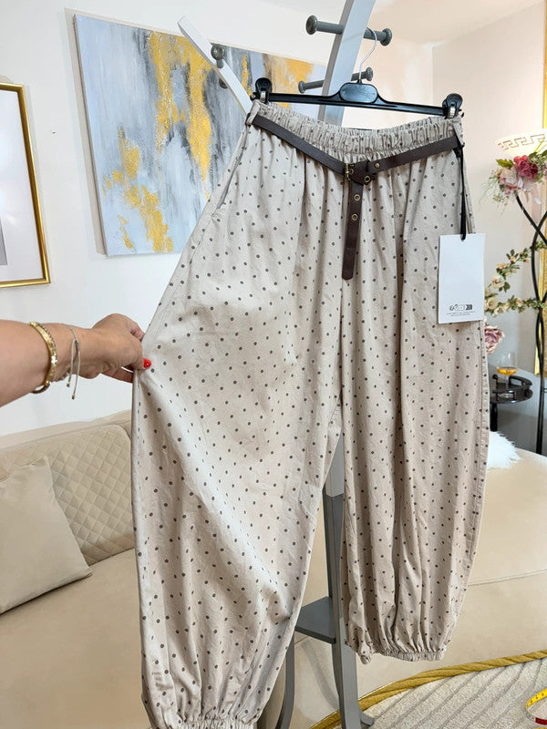 Completo oversize pois cotone Made in Italy