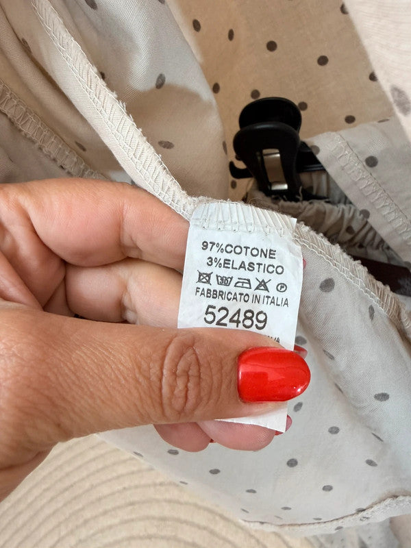Completo oversize pois cotone Made in Italy