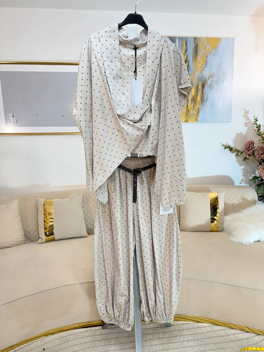 Completo oversize pois cotone Made in Italy